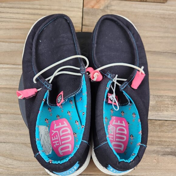 Hey Dude Wally Spring Breaker Pool Party Mens size 9 Casual Slip On Loafer Shoes - Picture 5 of 8